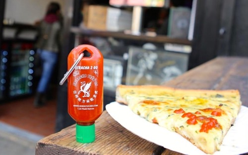 Sriracha2Go: Portable, Refillable Mini Sriracha Bottle Why in the heck didn’t I think of that?! I mean, I think we all invented this mini Sriracha bottle keychain in our minds, but somebody finally did something about it and put it into...